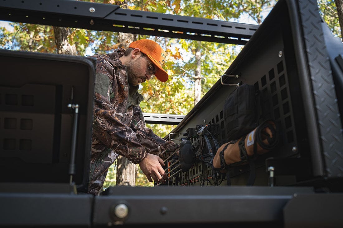 How to use your Truck Bed Toolbox for Storing Hunting Gear