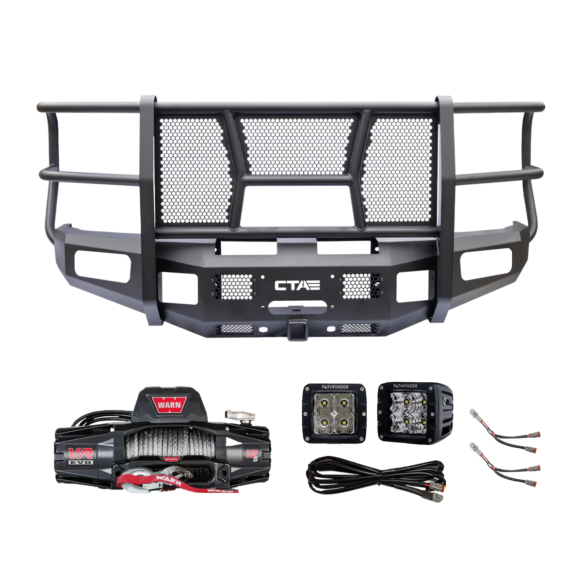 Ford F250/F350 (2017 - 2022) Full Guard Front Bumper - Bundle Chandler Truck Accessories 