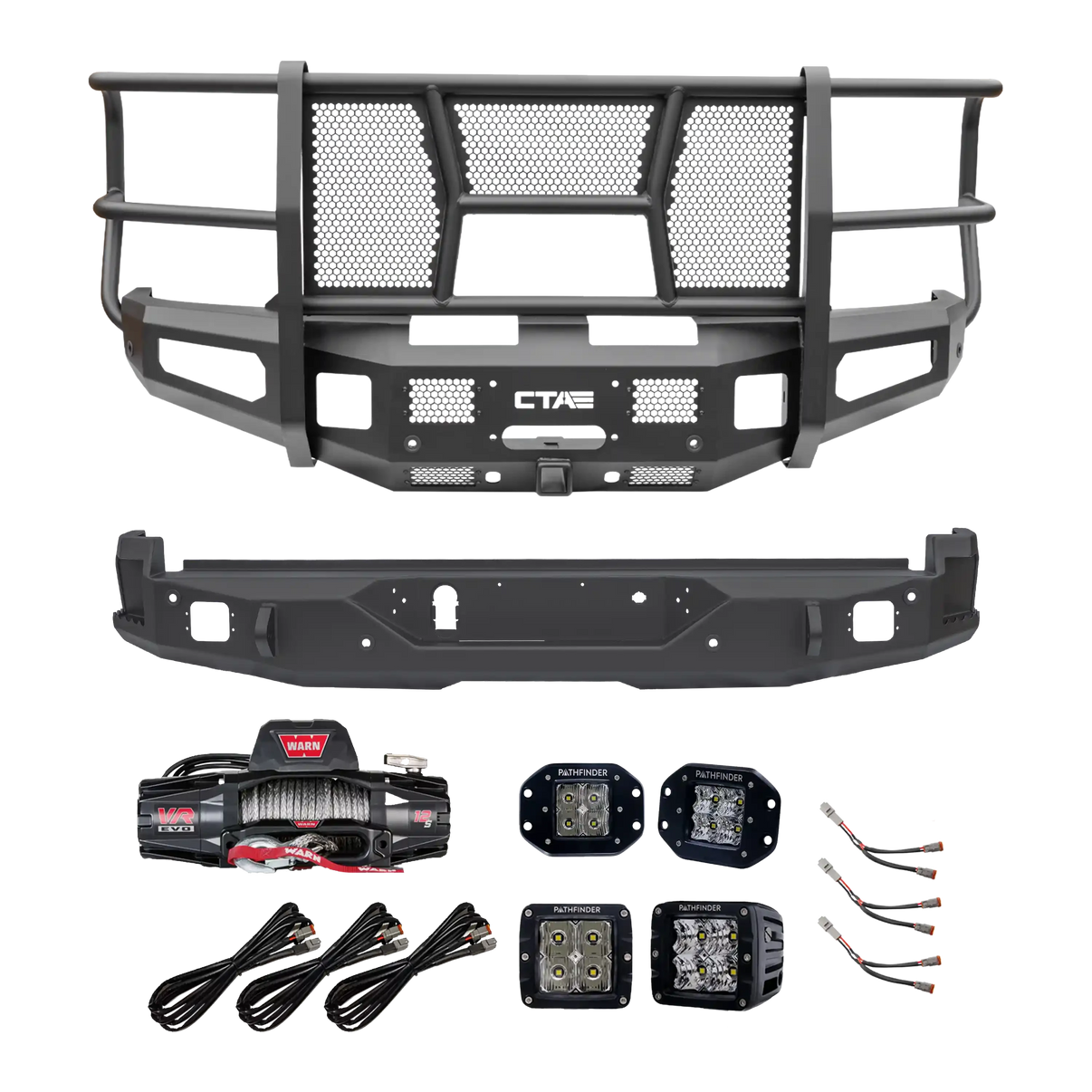 Ford F250 / F350 (2017 - 2022) Max Front & Rear Bumper - Bundle Bumper Chandler Truck Accessories 