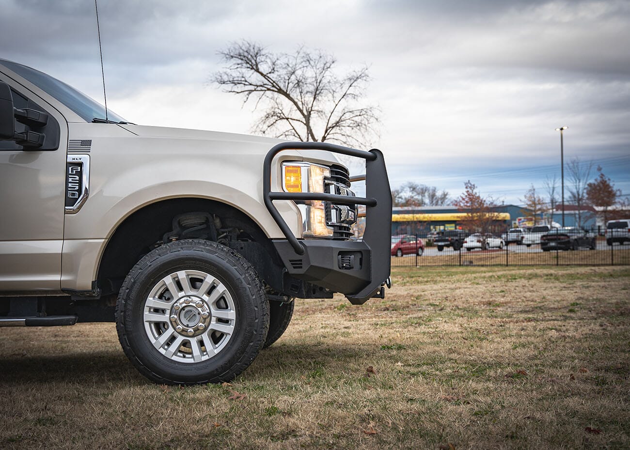 Ford F250/F350 (2017-2022) Front Bumper - Full Guard Bumper Chandler Truck Accessories 