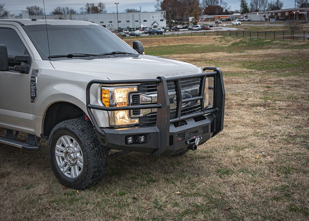 Ford F250/F350 (2017-2022) Front Bumper - Full Guard Bumper Chandler Truck Accessories 