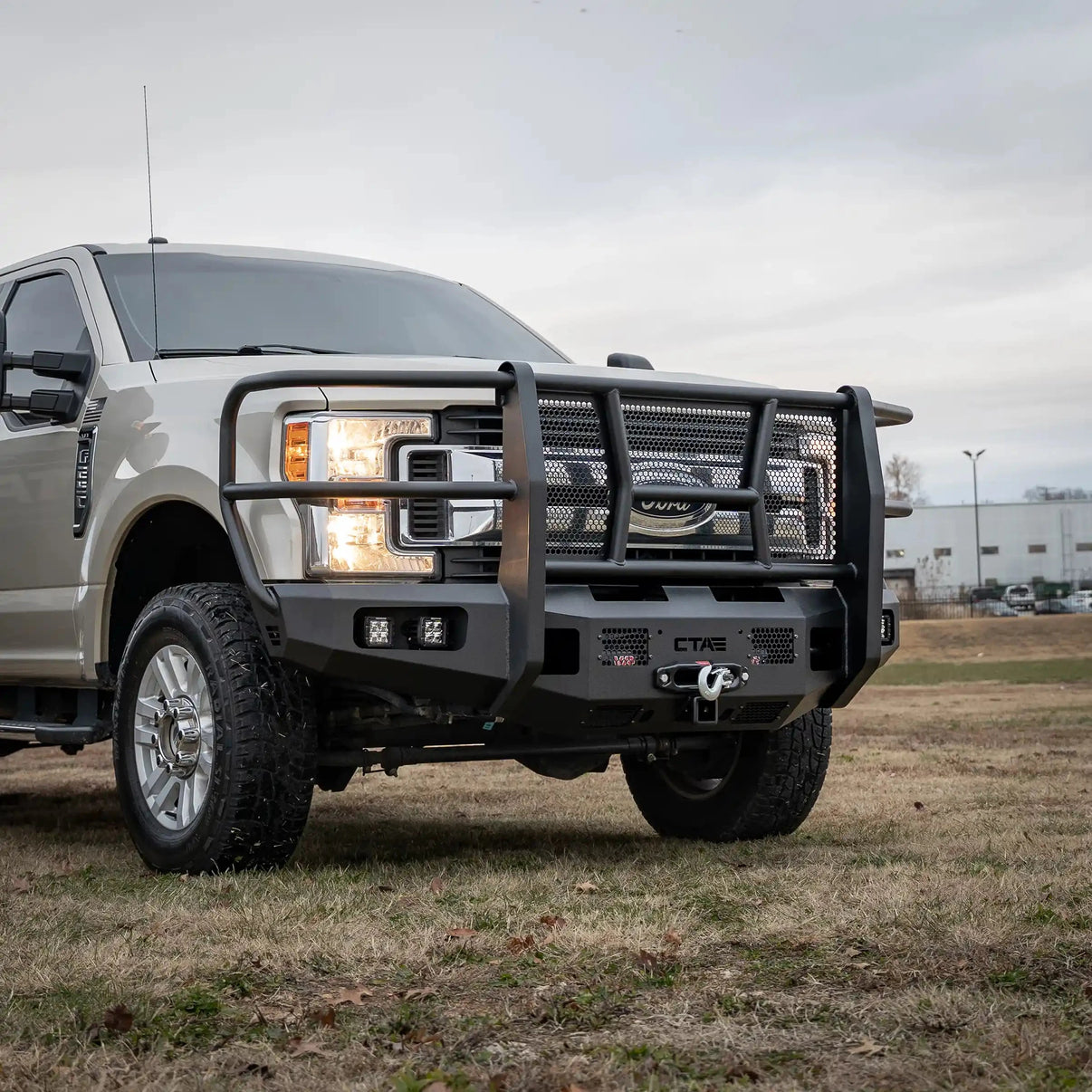 (2017-2022) Ford F250/F350 Front Bumper - Full Guard Bumper Chandler Truck Accessories 