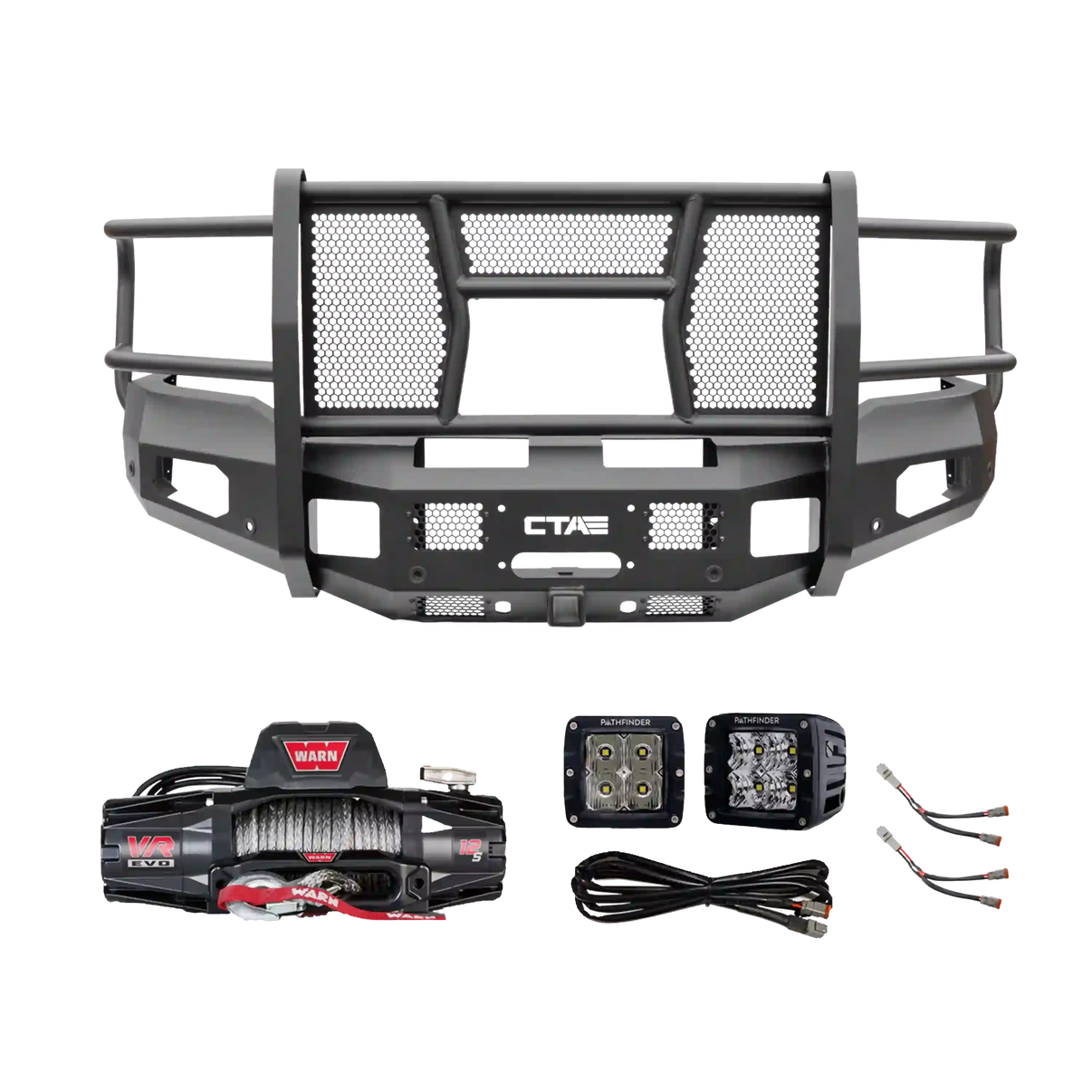 Ram 2500/3500 (2019+) Full Guard Front Bumper - Bundle Bumper Chandler Truck Accessories 