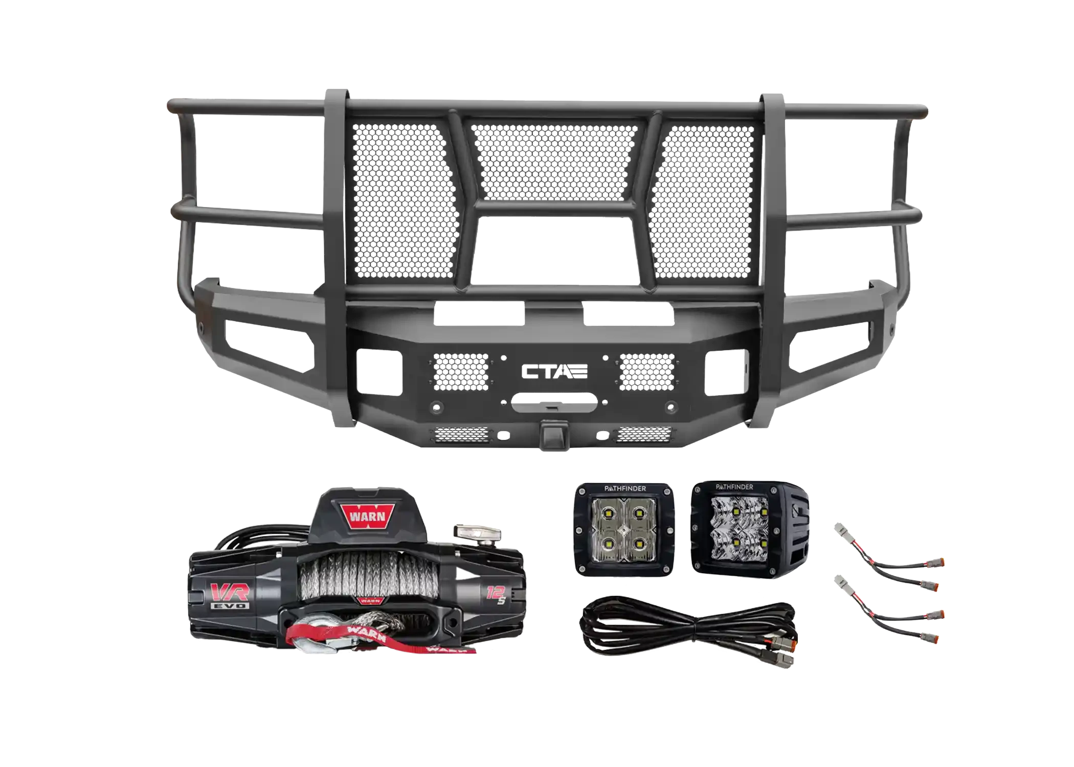 Ford F250/F350 (2023+) Full Guard Front Bumper - Bundle Bumper Chandler Truck Accessories 