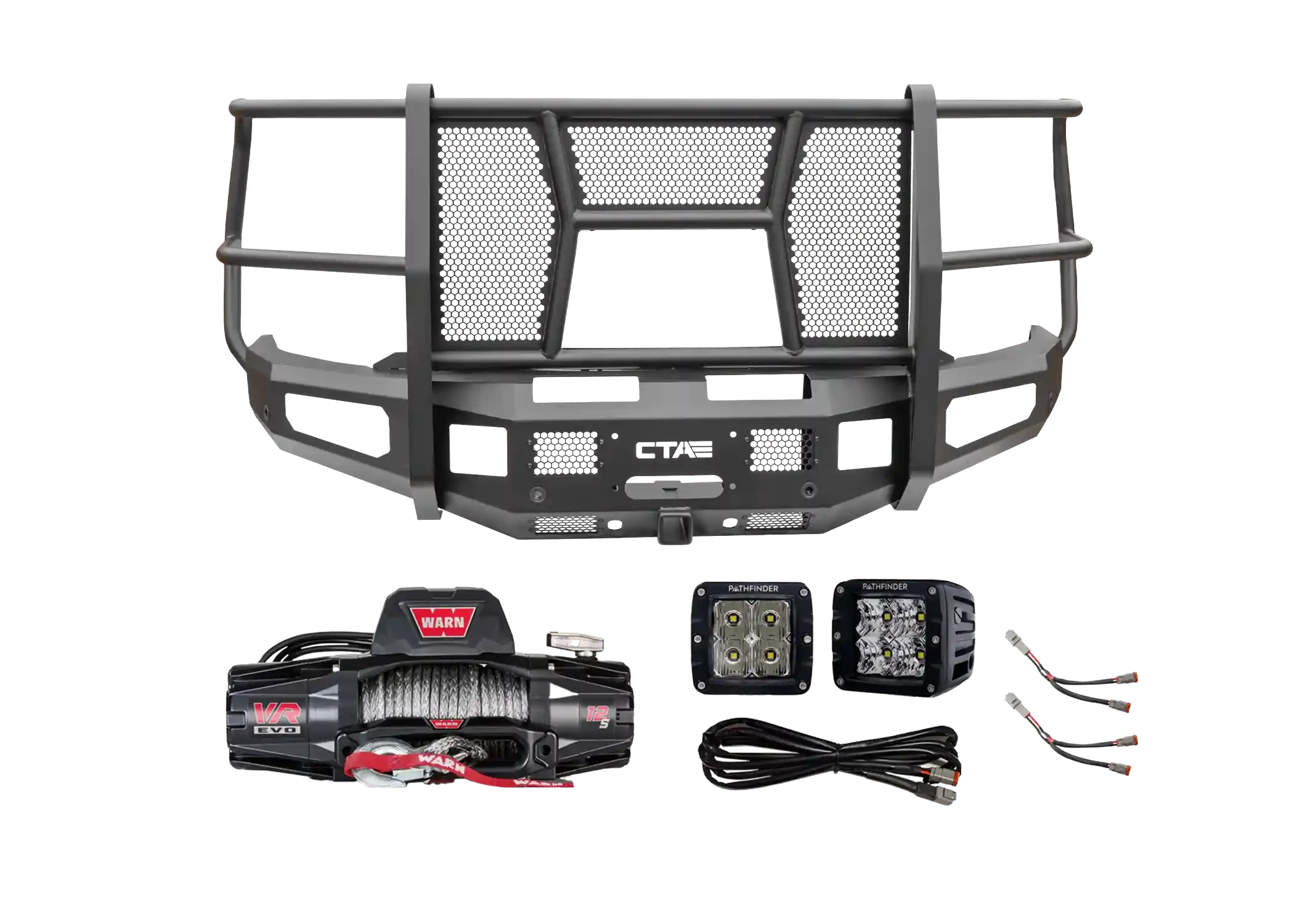 Chevy 2500/3500 (2024+) Full Guard Front Bumper - Bundle Bumper Chandler Truck Accessories 