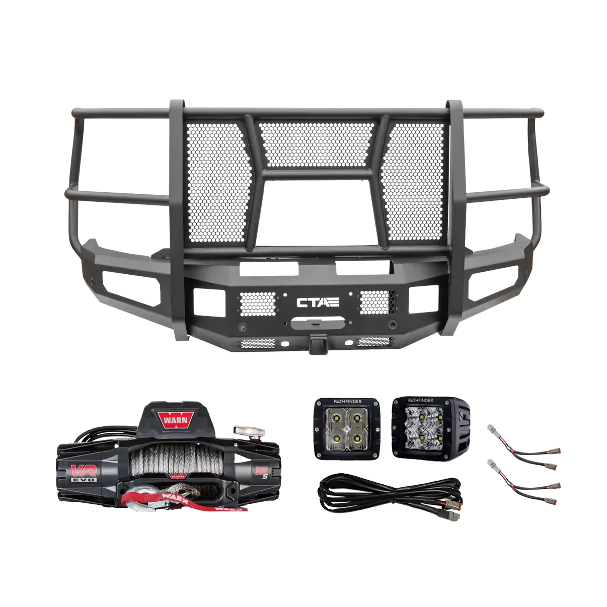 Chevy 2500/3500 (2024+) Full Guard Front Bumper - Bundle Bumper Chandler Truck Accessories 