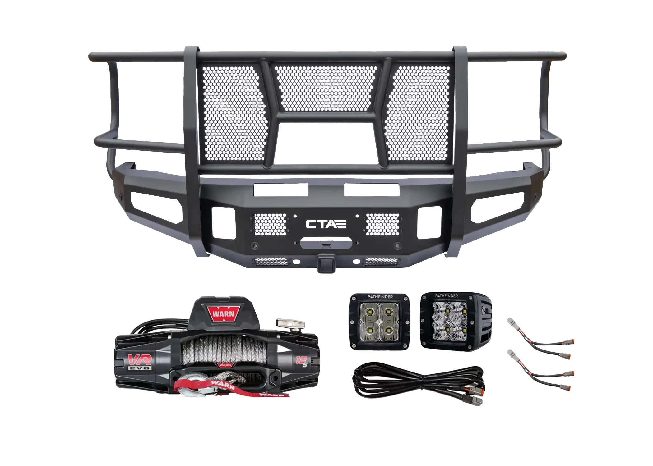 GMC 2500/3500 (2024+) Full Guard Front Bumper - Bundle Bumper Chandler Truck Accessories 