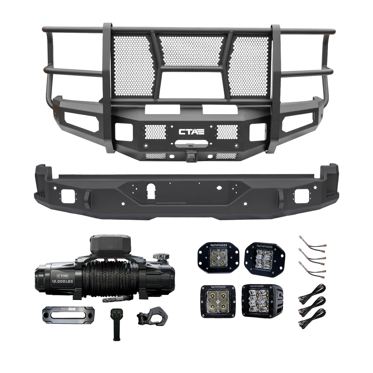 Ford F250 / F350 (2023+) Max Front & Rear Bumper - Bundle Bumper Chandler Truck Accessories 