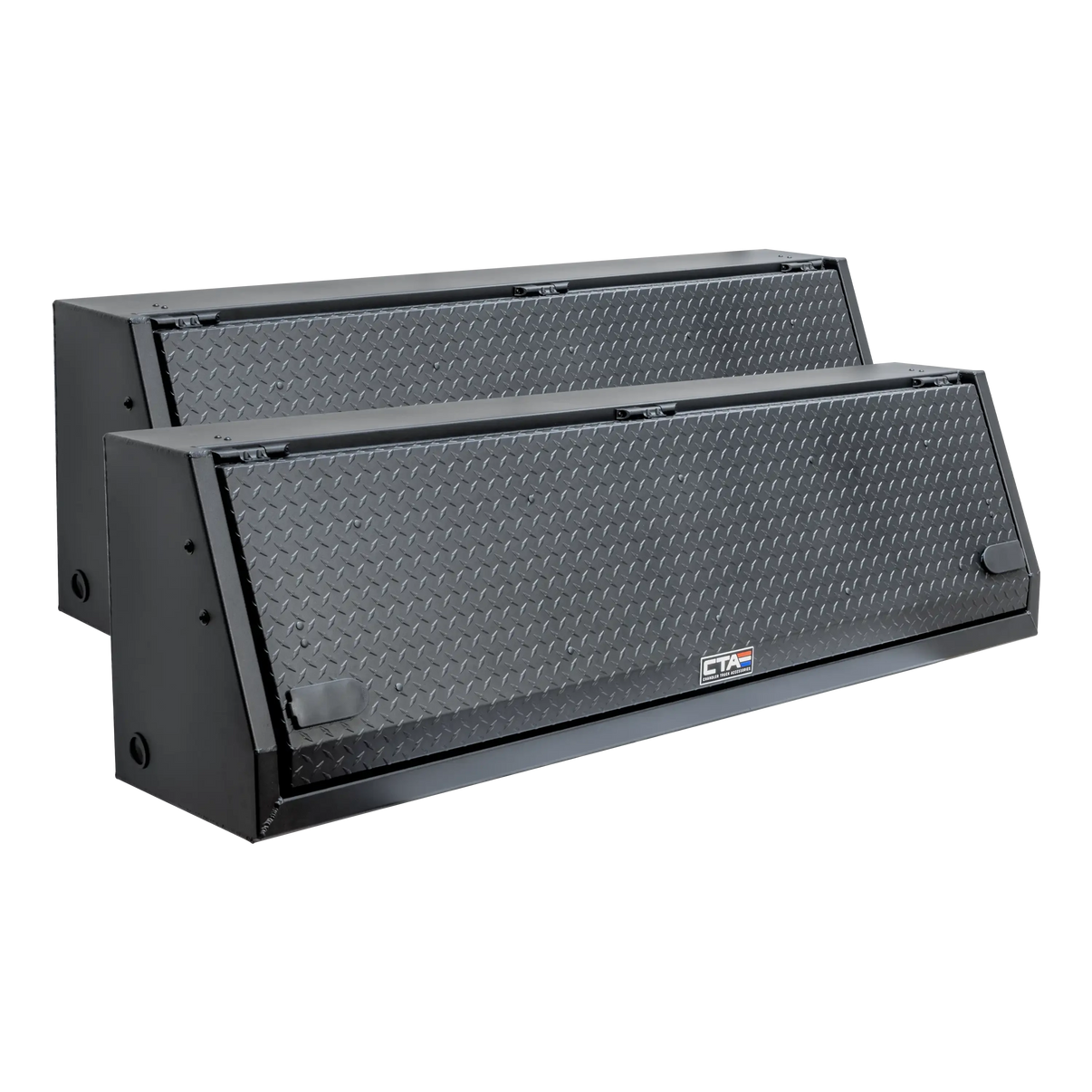 Chandler Truck Accessories ADAPT Topside Truck Tool Box Bundle in black powder coat as part of a modular truck bed storage system