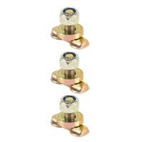 3-Pack of ADAPT L-Track male studs with nuts for Chandler Truck Accessories ADAPT truck tool boxes