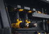 Using the ADAPT Drill Holder to organize tools in Chandler Truck Accessories ADAPT truck bed toolbox