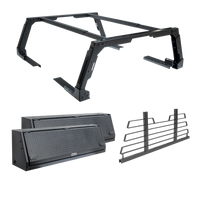 ADAPT Base Ladder Rack + Topside Toolbox - Bundle Chandler Truck Accessories 