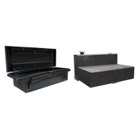 ADAPT XL Single Lid Truck Toolbox - Transfer Tank Bundle Chandler Truck Accessories 47 Gallon 