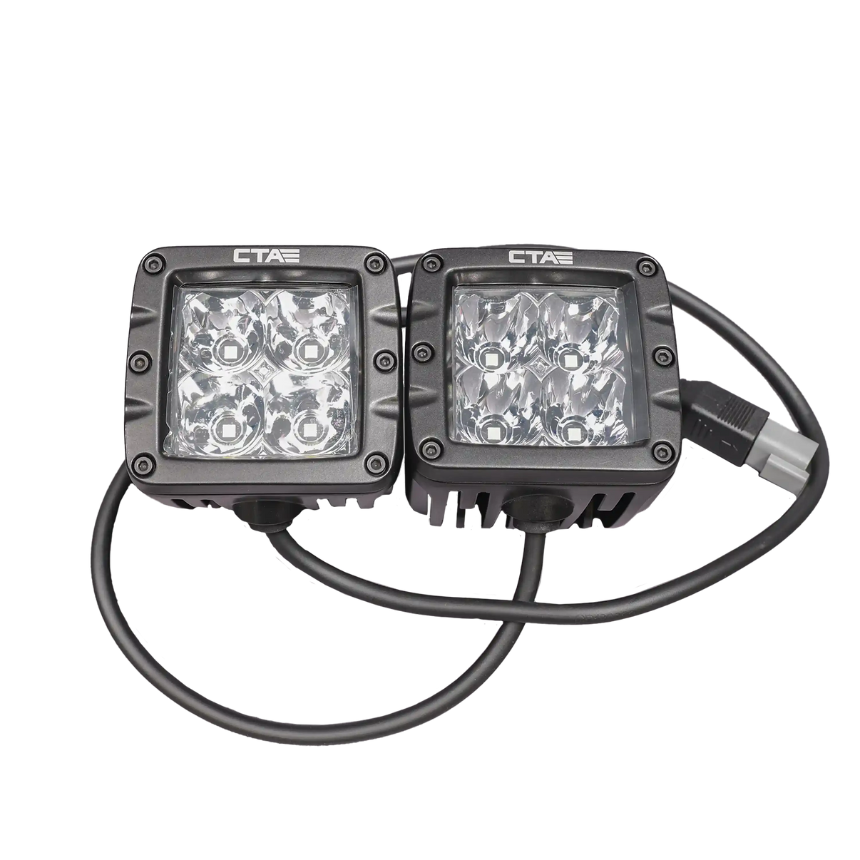 Pair of CTA Surface Mount LED Pod Lights from Chandler Truck Accessories 