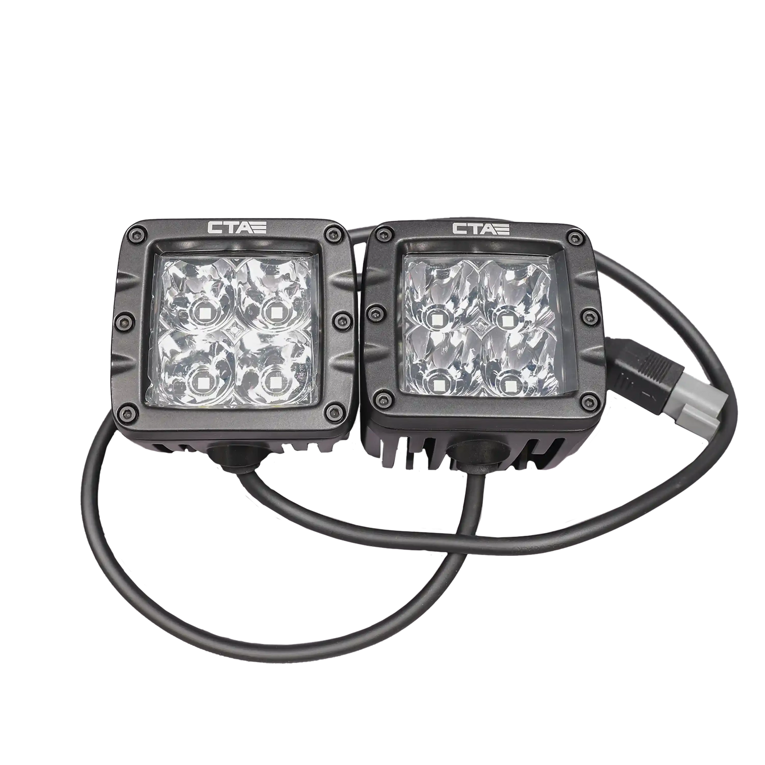 Pair of CTA Surface Mount LED Pod Lights from Chandler Truck Accessories 