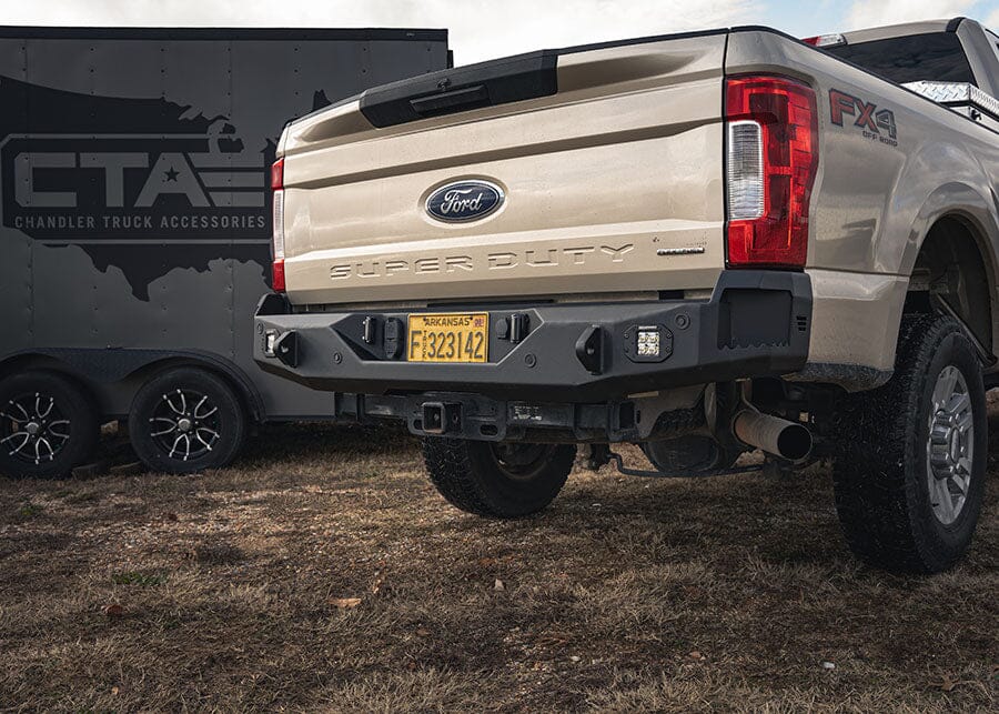 2017-2022 Ford F250 F350 Super Duty Rear Bumper from Chandler Truck Accessories 