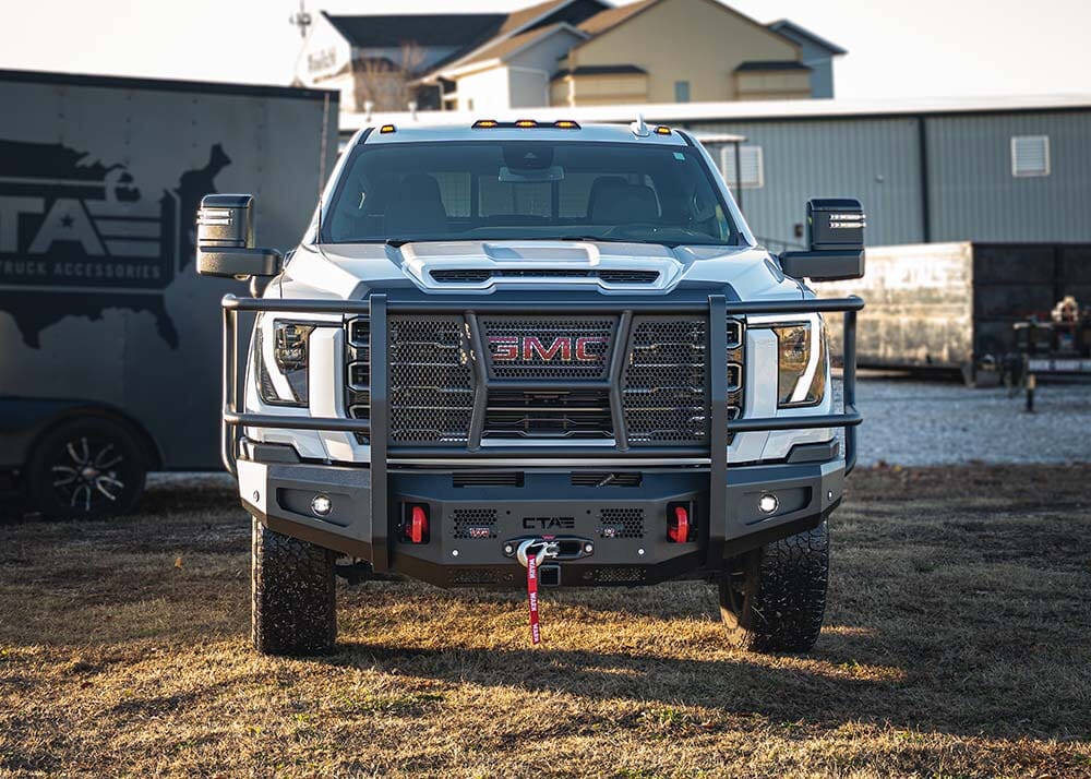 GMC 2500/3500 (2024+) Front Bumper - Full Guard Bumper Chandler Truck Accessories 