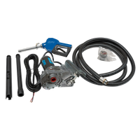 GPI 12V 15 GPM Fuel Transfer Pump kit with Automatic Nozzle for Chandler Truck Accessories Transfer Fuel Tanks