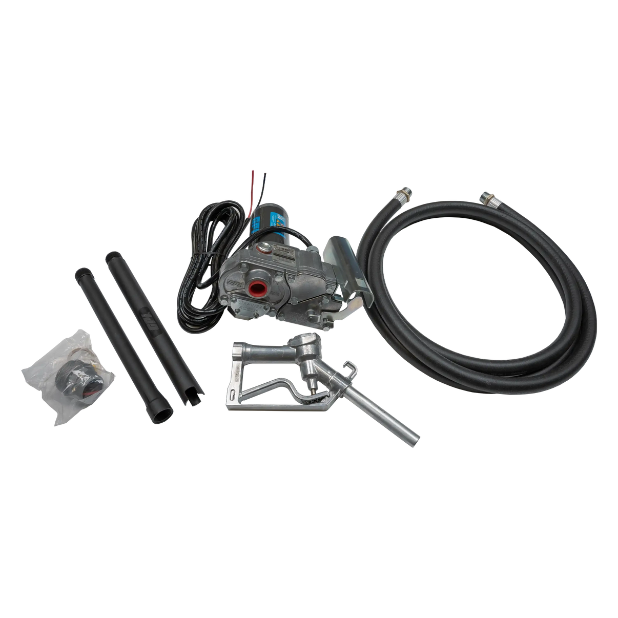 GPI 12V 15 GPM Fuel Transfer Pump kit with Manual Nozzle for Chandler Truck Accessories Transfer Fuel Tanks
