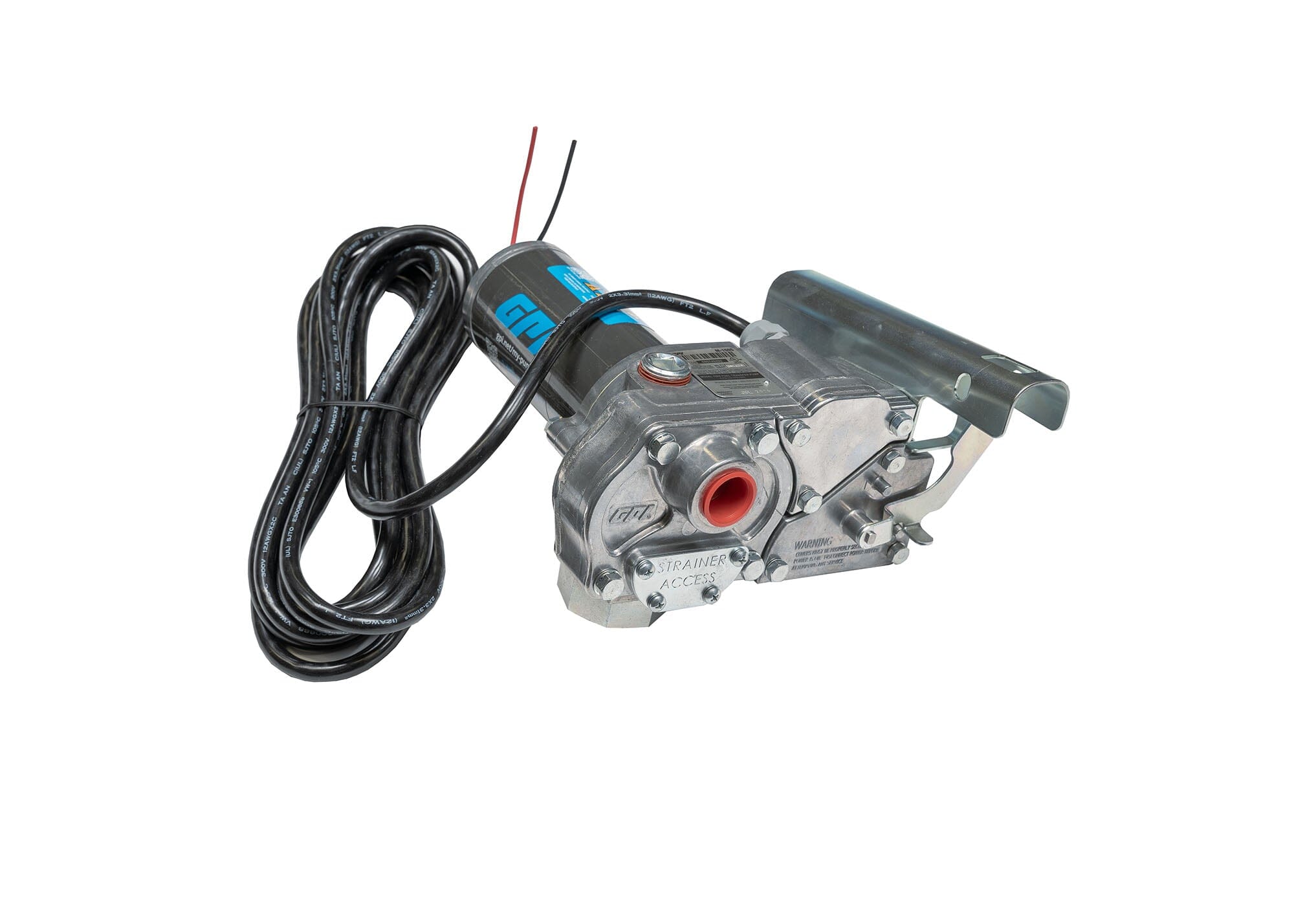 GPI 12V 15 GPM Fuel Transfer Pump - Manual Nozzle Chandler Truck Accessories 