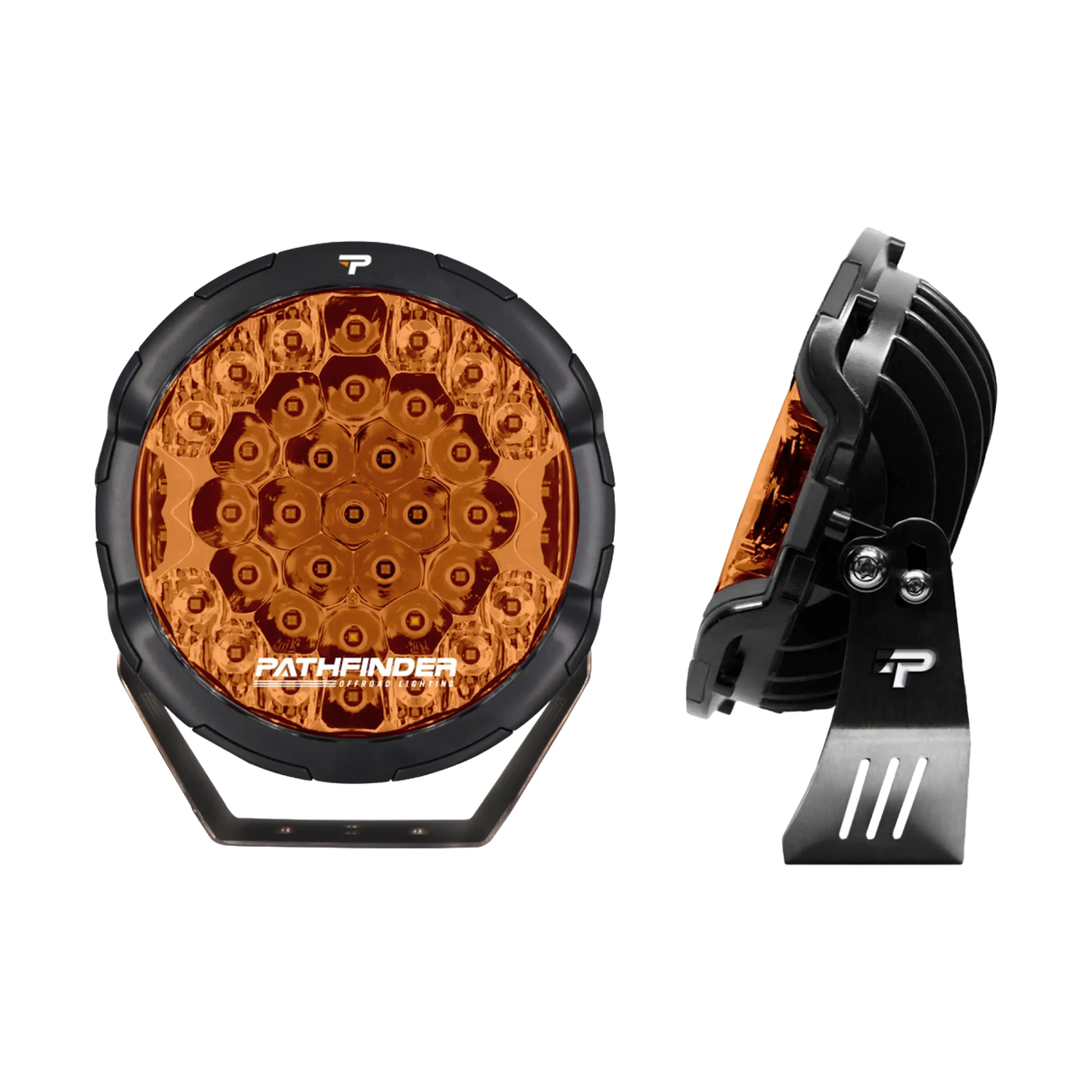 Pathfinder PROWLR 9 Inch amber LED Off Road Driving Light 