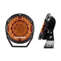 Pathfinder PROWLR 9 Inch amber LED Off Road Driving Light 