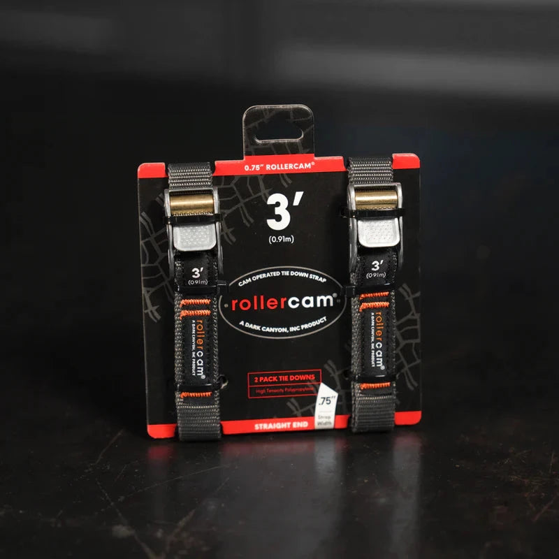 Rollercam - 0.75 inch Straight End Straps (Pack of Two) Chandler Truck Accessories 