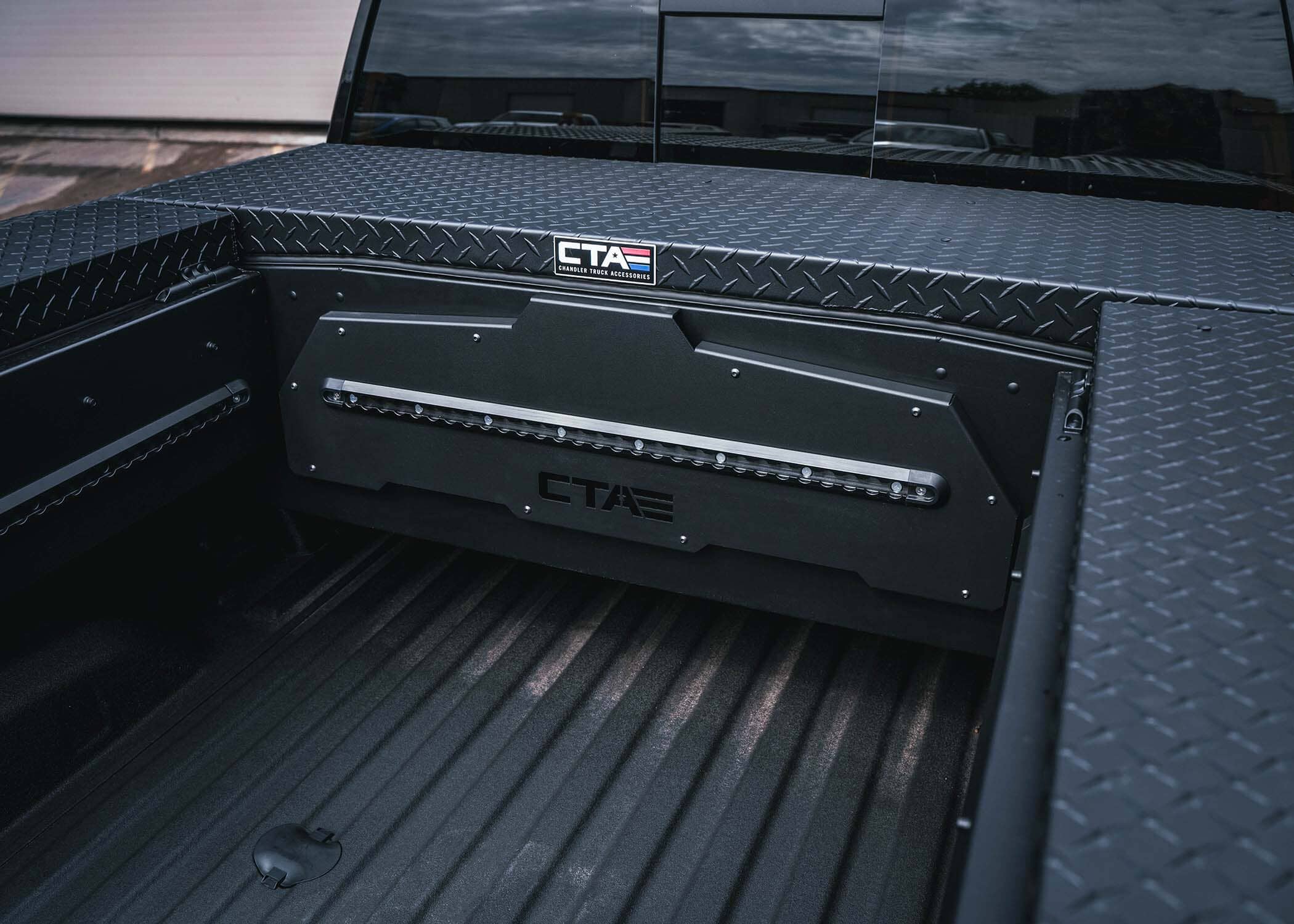 Small truck clearance tool box