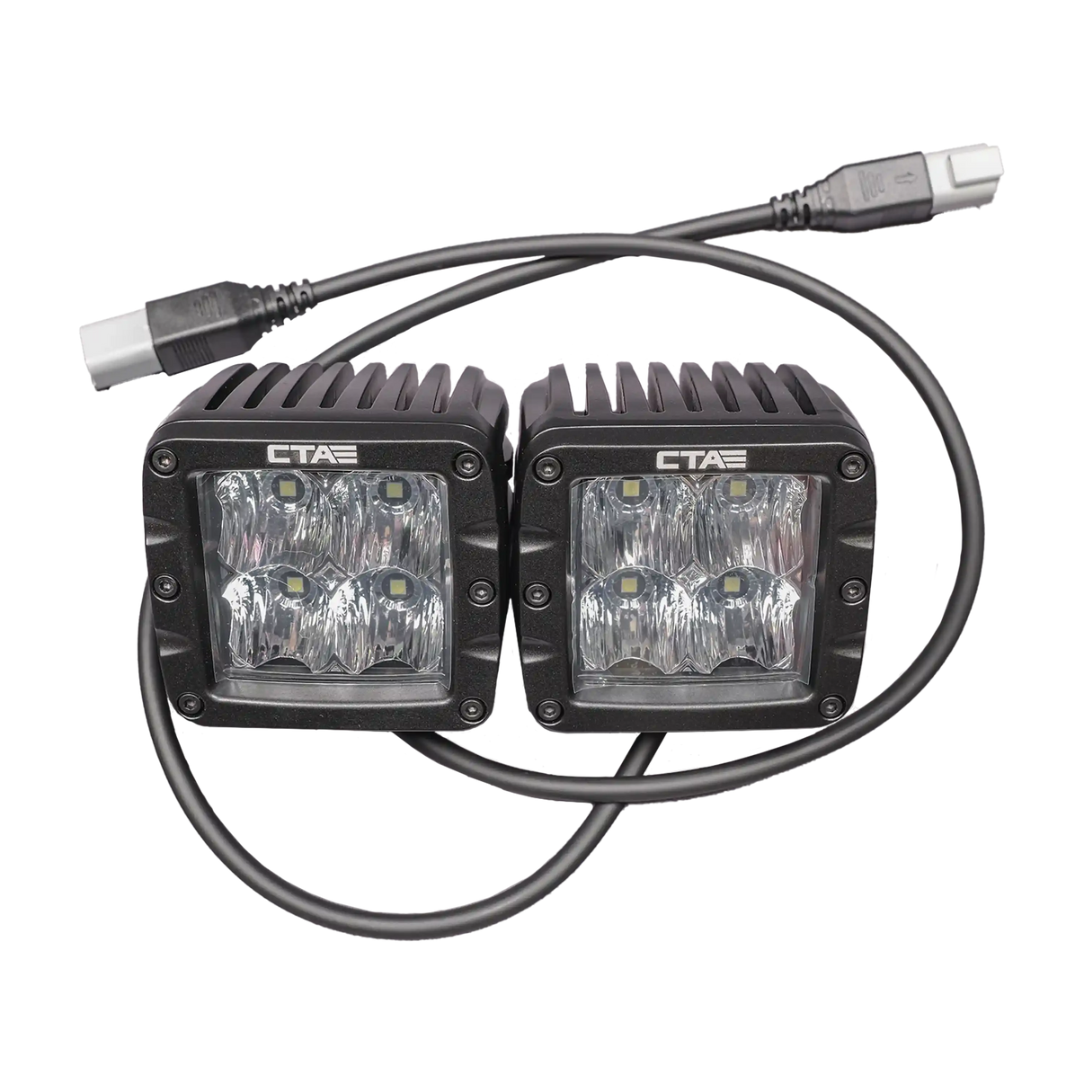 CTA Surface Mount Pod Pair Light Chandler Truck Accessories Flood 