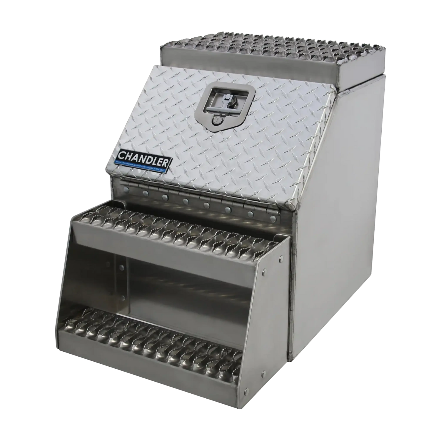 Chandler Truck Accessories Aluminum Semi Step Tool Box 