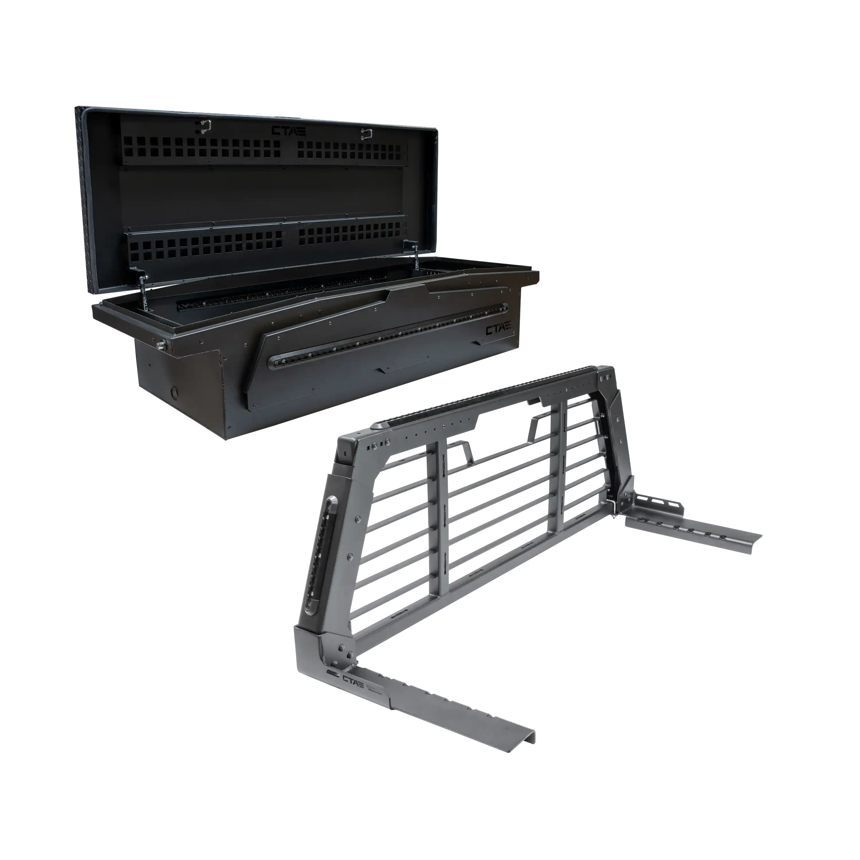 ADAPT | Headache Rack & XL Single Lid Truck Tool Box Bundle – Chandler ...