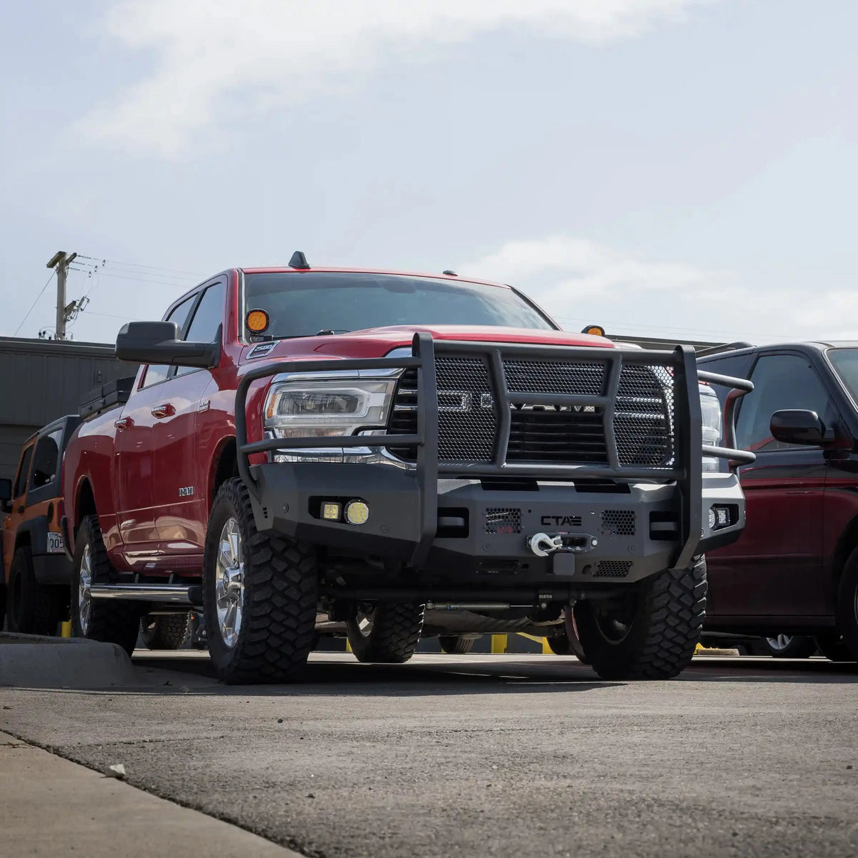 (2019+) Ram 2500/3500 Front Bumper - Full Guard Bumper Chandler Truck Accessories 