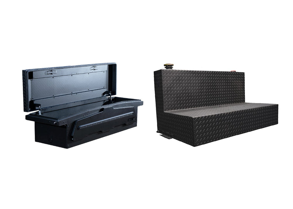 ADAPT Single Lid Truck Toolbox - Transfer Tank Bundle | Truck Tool Boxes