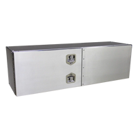 Chandler Truck Accessories Smooth Aluminum Barn Door Underbody Truck Tool Box 