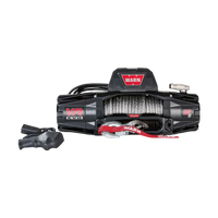 Warn VR EVO 12-S Winch with sythetic winch rope for Off Road Winching Vehicle Recovery