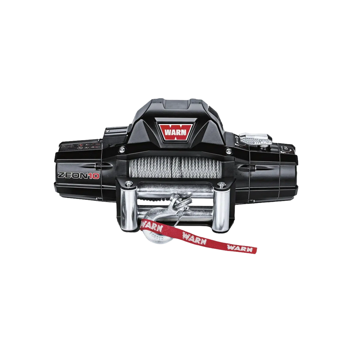 WARN Zeon 10 Winch with wire cable winch rope and roller fairlead for Off Road Winching Vehicle Recovery