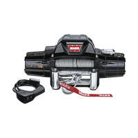 WARN Zeon 12 Winch with wire cable winch rope and roller fairlead for Off Road Winching Vehicle Recovery
