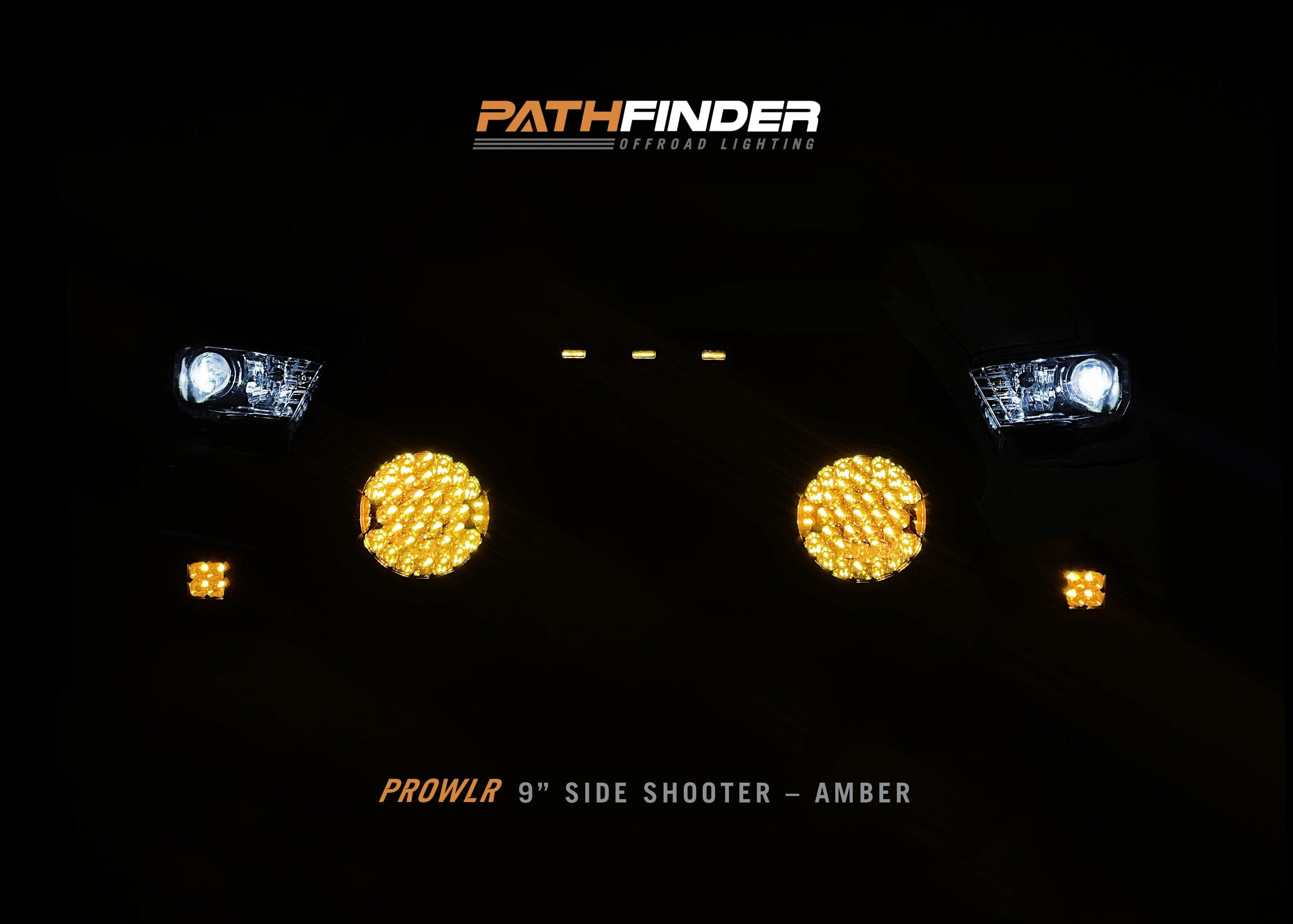 PATHFINDER - 9" PROWLR Driving Light [AMBER] Light PATHFINDER 