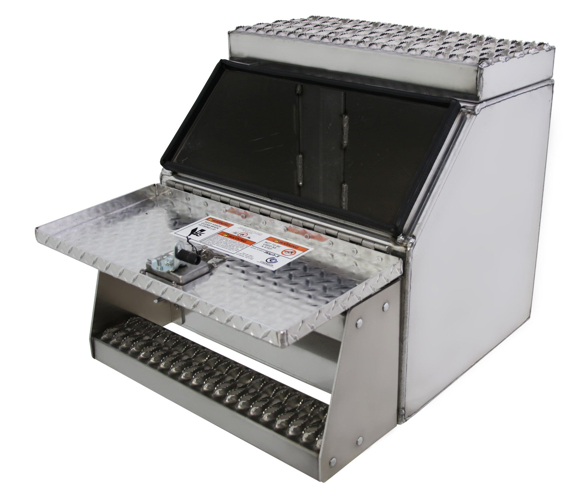 Used step tool boxes for semi truck cheap